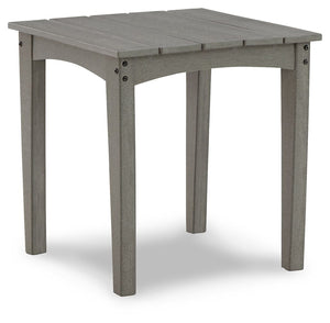 Visola - Square End Table - Gray - R&R Furniture Gallery (Fountain Valley, CA)