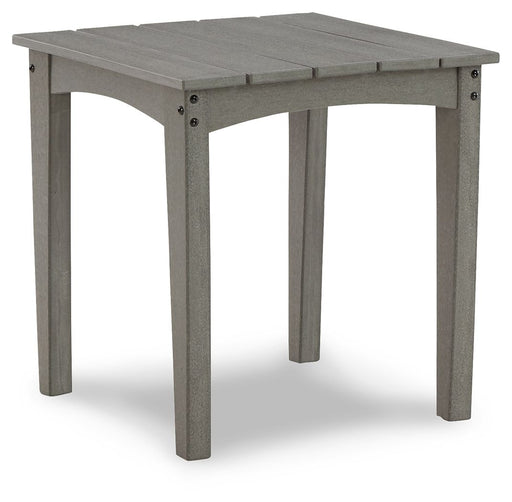 Visola - Square End Table - Gray - R&R Furniture Gallery (Fountain Valley, CA)