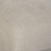 Refuge armless stationary sofa by Uttermost featuring plush upholstery and modern design, shown in a stylish living room setting.