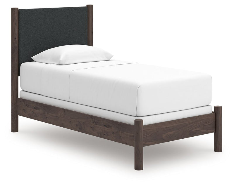 Pamytta - Upholstered Panel Bed - R&R Furniture Gallery (Fountain Valley, CA)