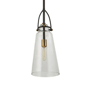 White Saugus Industrial 1 Light Pendant by Uttermost, showcasing modern pendant lighting with a sleek design and metal finish.