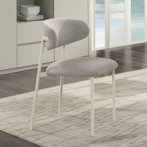 Ingram - Side Chair (Set of 2) - Light Gray - R&R Furniture Gallery (Fountain Valley, CA)