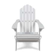 Aurascape - Outdoor Acacia Wood Foldable Adirondack Chair - R&R Furniture Gallery (Fountain Valley, CA)