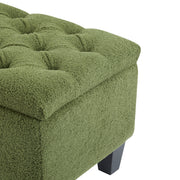 Ottoman Bench & Storage - Green - R&R Furniture Gallery (Fountain Valley, CA)