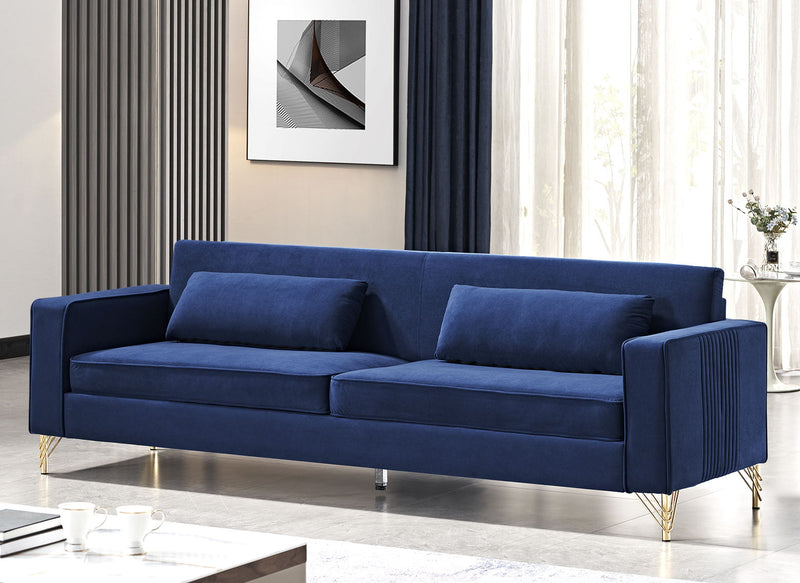 Aesthetic 3 Seater Couch With Classic Modern Appeal And Luxurious Soft Comfort - R&R Furniture Gallery (Fountain Valley, CA)