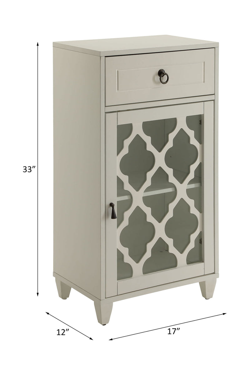 Ceara - Accent Table - White - R&R Furniture Gallery (Fountain Valley, CA)