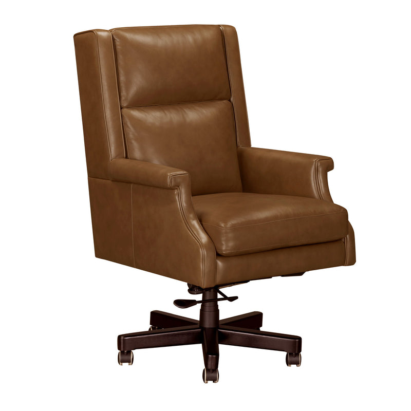 Dc132 - Leather Desk Chair - R&R Furniture Gallery (Fountain Valley, CA)