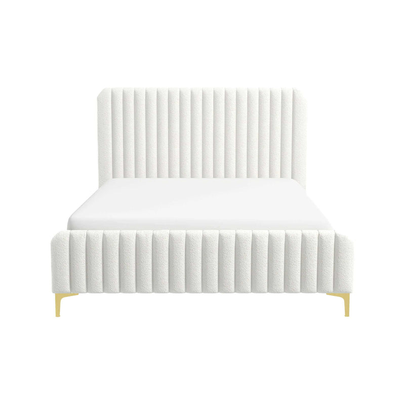 Valery - Upholstered Platform Bed - R&R Furniture Gallery (Fountain Valley, CA)