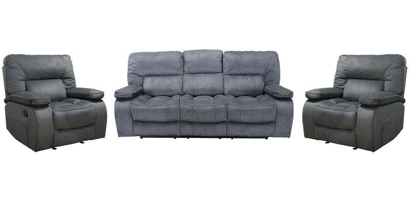 Chapman - Manual Reclining Sofa Set - R&R Furniture Gallery (Fountain Valley, CA)