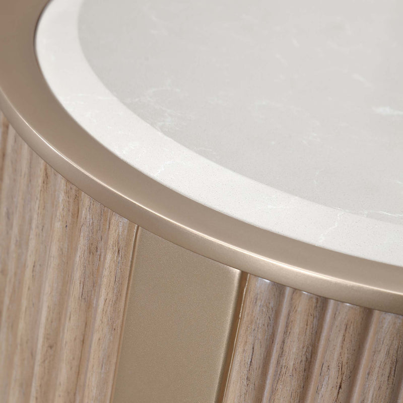 West Kensington - Chairside Table - R&R Furniture Gallery (Fountain Valley, CA)