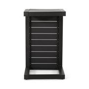 Aluminum Outdoor C - Shaped Side Table For Patio - R&R Furniture Gallery (Fountain Valley, CA)