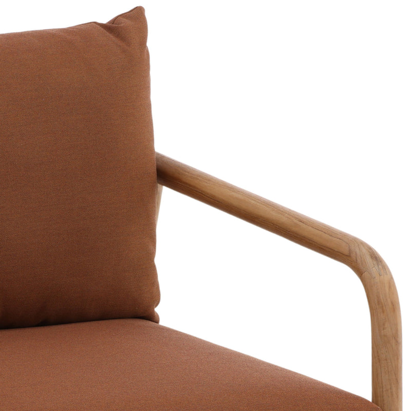 Aimee - Outdoor Occasional Chair - Sienna And Natural