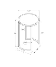 Round Accent Side Table, Contemporary & Modern - R&R Furniture Gallery (Fountain Valley, CA)