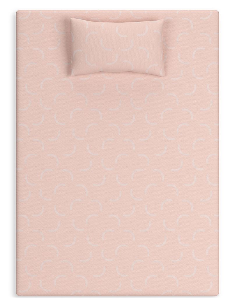 Ikidz Coral - Mattress And Pillow Set of 2 - R&R Furniture Gallery (Fountain Valley, CA)