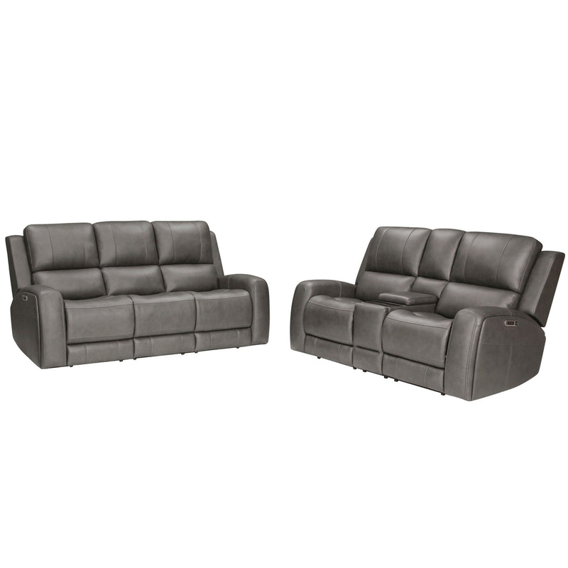 Belmont - Zero Gravity Power Reclining Living Room Set - R&R Furniture Gallery (Fountain Valley, CA)