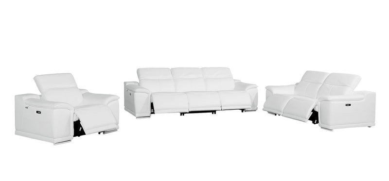9762 - 6-Piece Modular Power Reclining Sofa, Loveseat And Chair Set With 6 Power Recliners In
