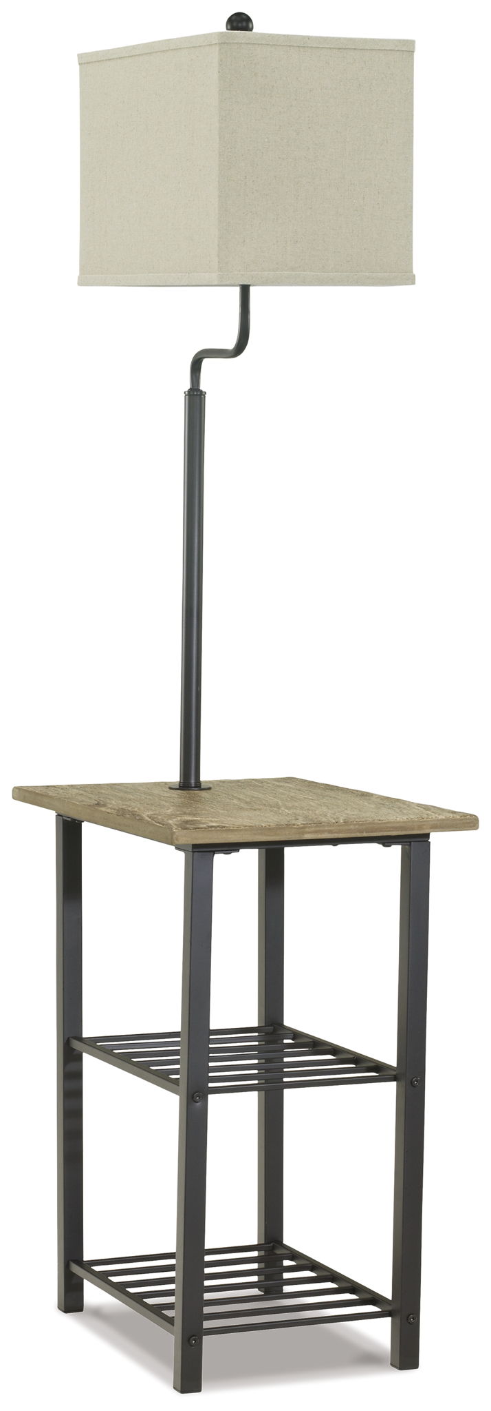 Shianne - Metal Tray Lamp  - Black - R&R Furniture Gallery (Fountain Valley, CA)