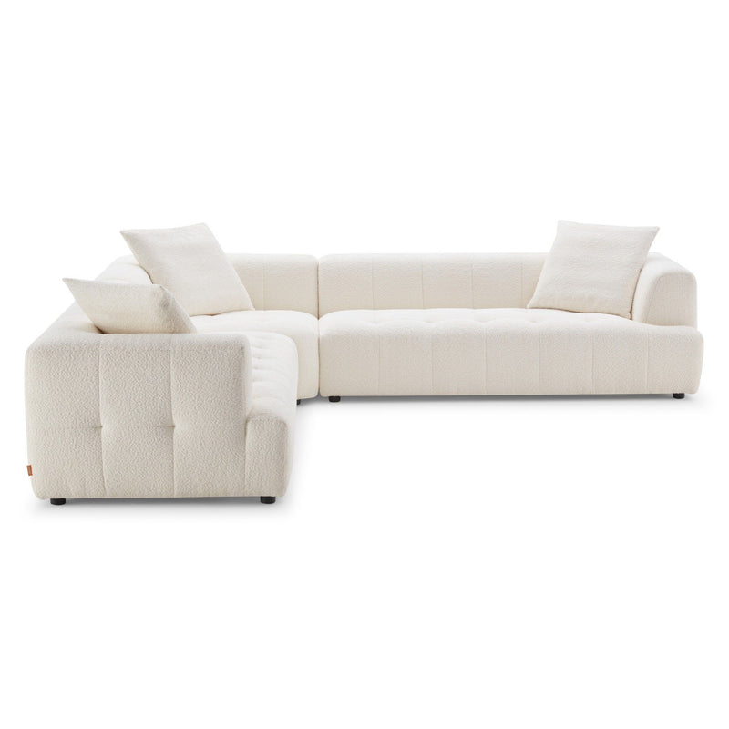 Kaynes - Elegant Upholstery Corner Sofa - R&R Furniture Gallery (Fountain Valley, CA)