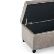 Avalon - Multifunctional Storage Ottoman Bench - R&R Furniture Gallery (Fountain Valley, CA)