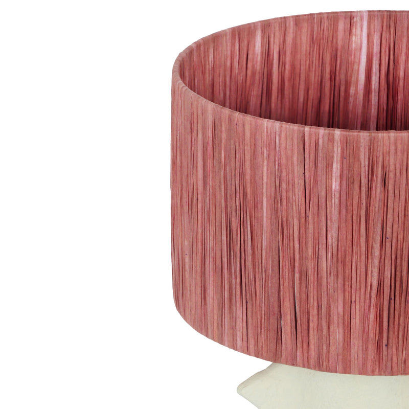Wild Thing - Papier Mache Table Lamp - Beige - R&R Furniture Gallery (Fountain Valley, CA)