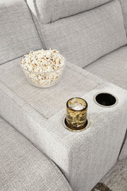 Modmax II - Reclining Sectional - Stone - R&R Furniture Gallery (Fountain Valley, CA)