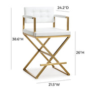 Director - Steel Counter Stool - R&R Furniture Gallery (Fountain Valley, CA)