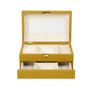 Knox - Vegan Leather Contract-Grade Jewelry Box - Mustard Yellow - R&R Furniture Gallery (Fountain Valley, CA)