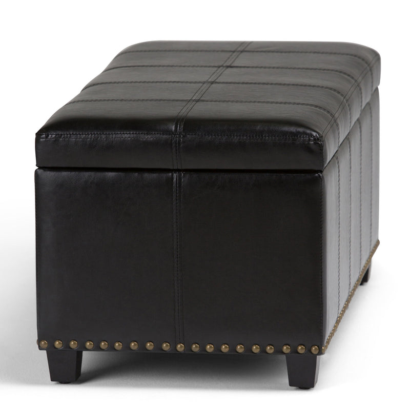 Amelia - Transitional Storage Ottoman Bench - R&R Furniture Gallery (Fountain Valley, CA)