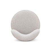 TOV Furniture Amaya swivel desk chair with padded seat, modern design, and adjustable height on a sleek base.