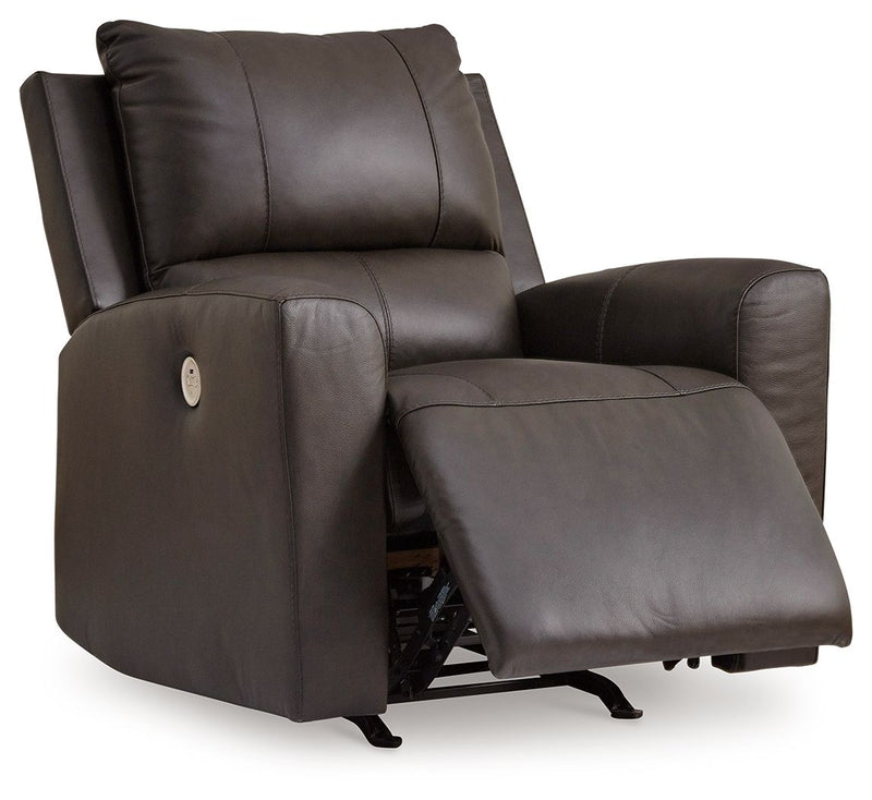 Boxmere - Power Rocker Recliner - Storm - R&R Furniture Gallery (Fountain Valley, CA)