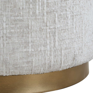 Accent Stool - Off-White