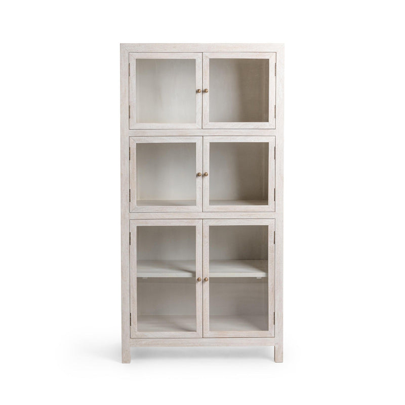 Hera - Display Cabinet - Creamwood - R&R Furniture Gallery (Fountain Valley, CA)