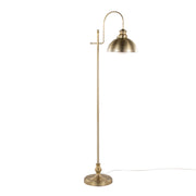Lumi Source Emery contemporary metal floor lamp with sleek design, standing tall with a modern black finish.
