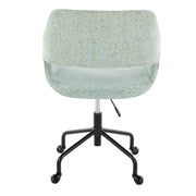 Lumi Source Margarite contemporary adjustable office desk chair with cushioned seat and backrest in a modern design.