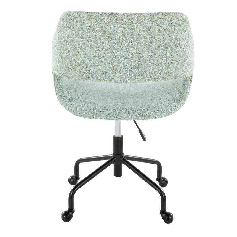 Lumi Source Margarite contemporary adjustable office desk chair with cushioned seat and backrest in a modern design.