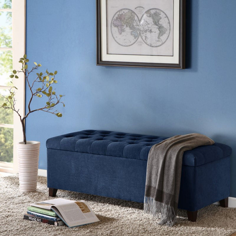 Shandra - Tufted Top Soft Close Storage Bench - R&R Furniture Gallery (Fountain Valley, CA)