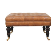 Buffalo - Ottoman With Castor Legs - R&R Furniture Gallery (Fountain Valley, CA)