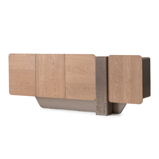 Bristol Point - Console Table - Saddle Brown - R&R Furniture Gallery (Fountain Valley, CA)