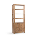 Cleveland - Bookcase - Sandy Taupe - R&R Furniture Gallery (Fountain Valley, CA)