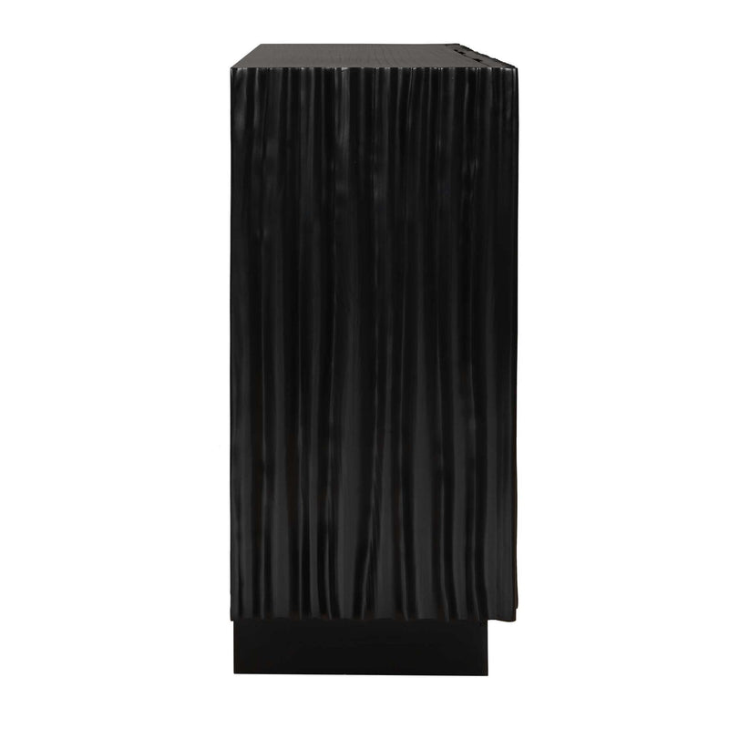 Mercado - 3 Door Cabinet - Black