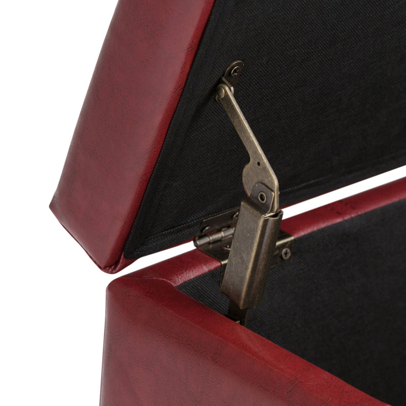 Dover - Upholstered Storage Ottoman Bench - R&R Furniture Gallery (Fountain Valley, CA)