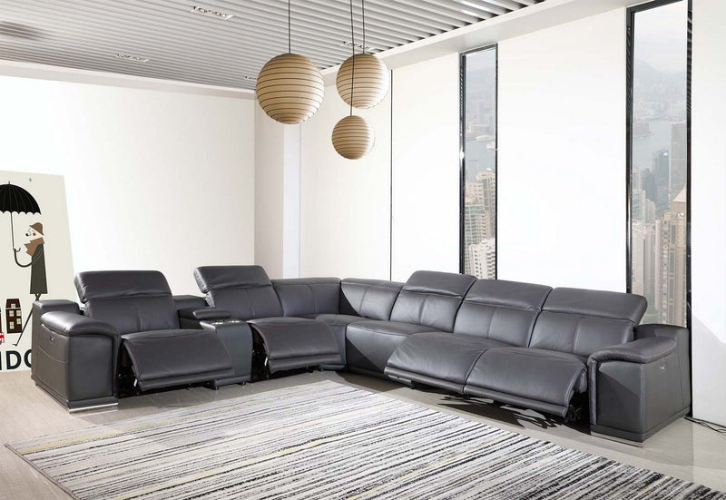 9762 - Power Reclining Sectional - R&R Furniture Gallery (Fountain Valley, CA)