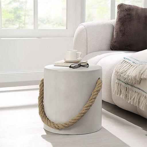 Gene - Accent Table - Natural Gray - R&R Furniture Gallery (Fountain Valley, CA)