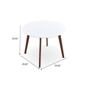Dining Table - Brown / White - R&R Furniture Gallery (Fountain Valley, CA)