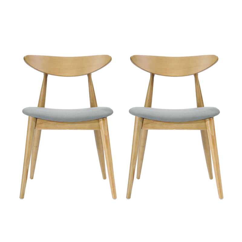 Ergonomic Back Dining Chairs (Set of 2) - R&R Furniture Gallery (Fountain Valley, CA)