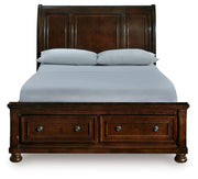 Porter - Sleigh Storage Bed - R&R Furniture Gallery (Fountain Valley, CA)