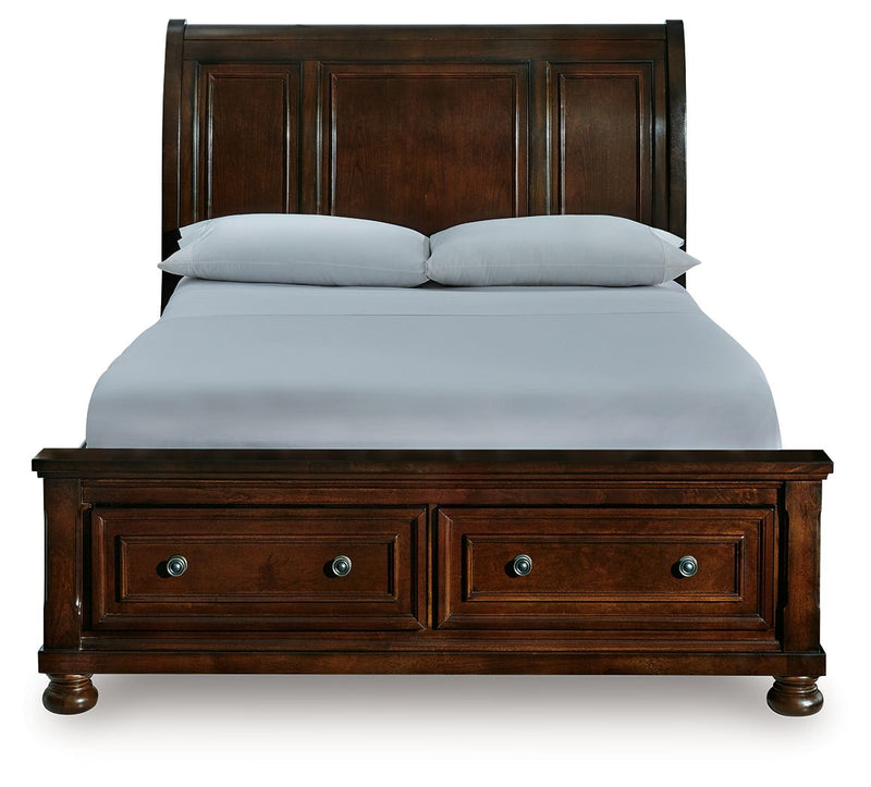 Porter - Sleigh Storage Bed - R&R Furniture Gallery (Fountain Valley, CA)