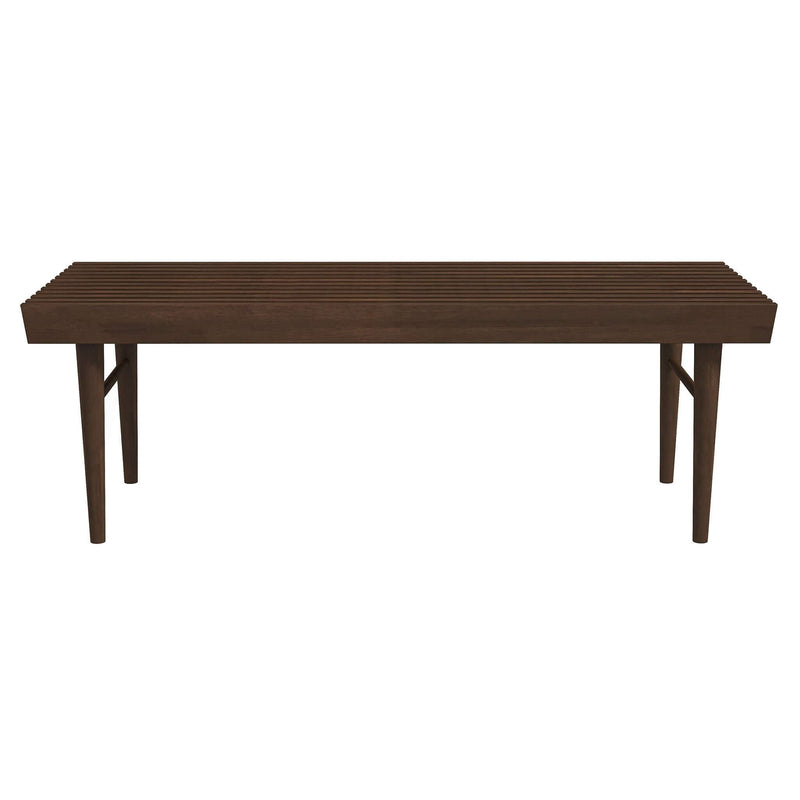 Mia - Bench - Dark Brown - R&R Furniture Gallery (Fountain Valley, CA)