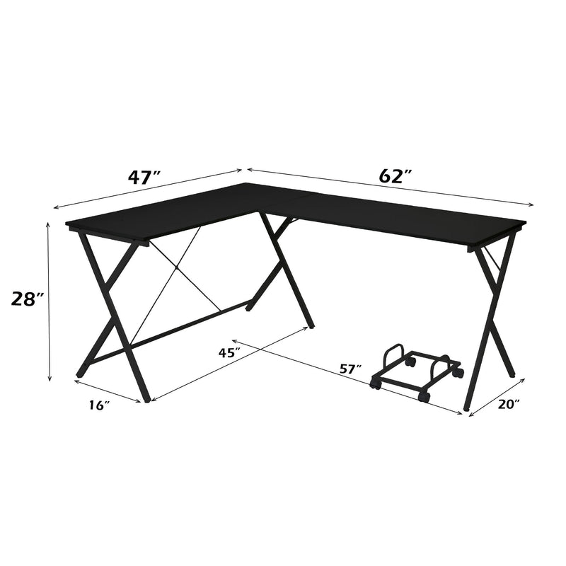Dazenus - Computer Desk - Black - R&R Furniture Gallery (Fountain Valley, CA)