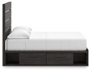 Hollivern - Panel Bed With Storage - R&R Furniture Gallery (Fountain Valley, CA)